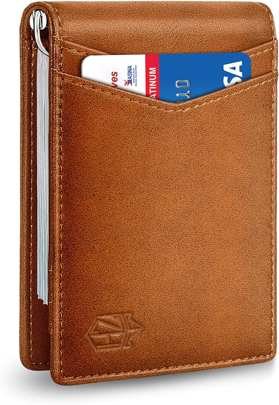 Men Wallet With Money Clip